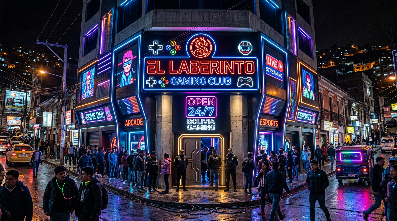 Exterior Perqani Juegos Club La Paz